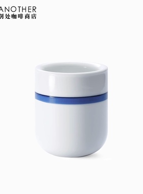 宽度蓝边厚杯240ml/景德镇高温瓷杯/咖啡杯/水杯|痣birthmark