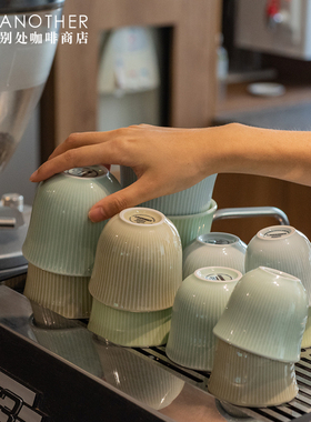 Loveramics爱陶乐冲煮系列北欧直纹陶瓷咖啡杯拿铁拉花杯水杯