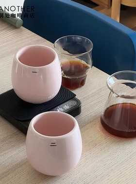 进口Ni Wares厚薄双边杯陶瓷咖啡杯手冲浓缩咖啡杯澳洲设计