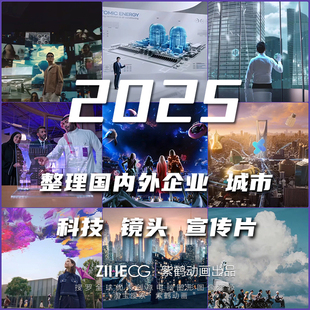 2025年整理国内外企业 城市 科技 镜头 宣传片