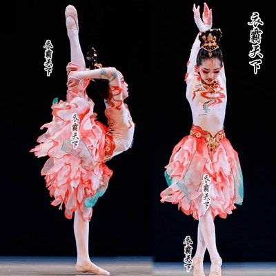 琵琶大漠飞天反弹演出服异域风