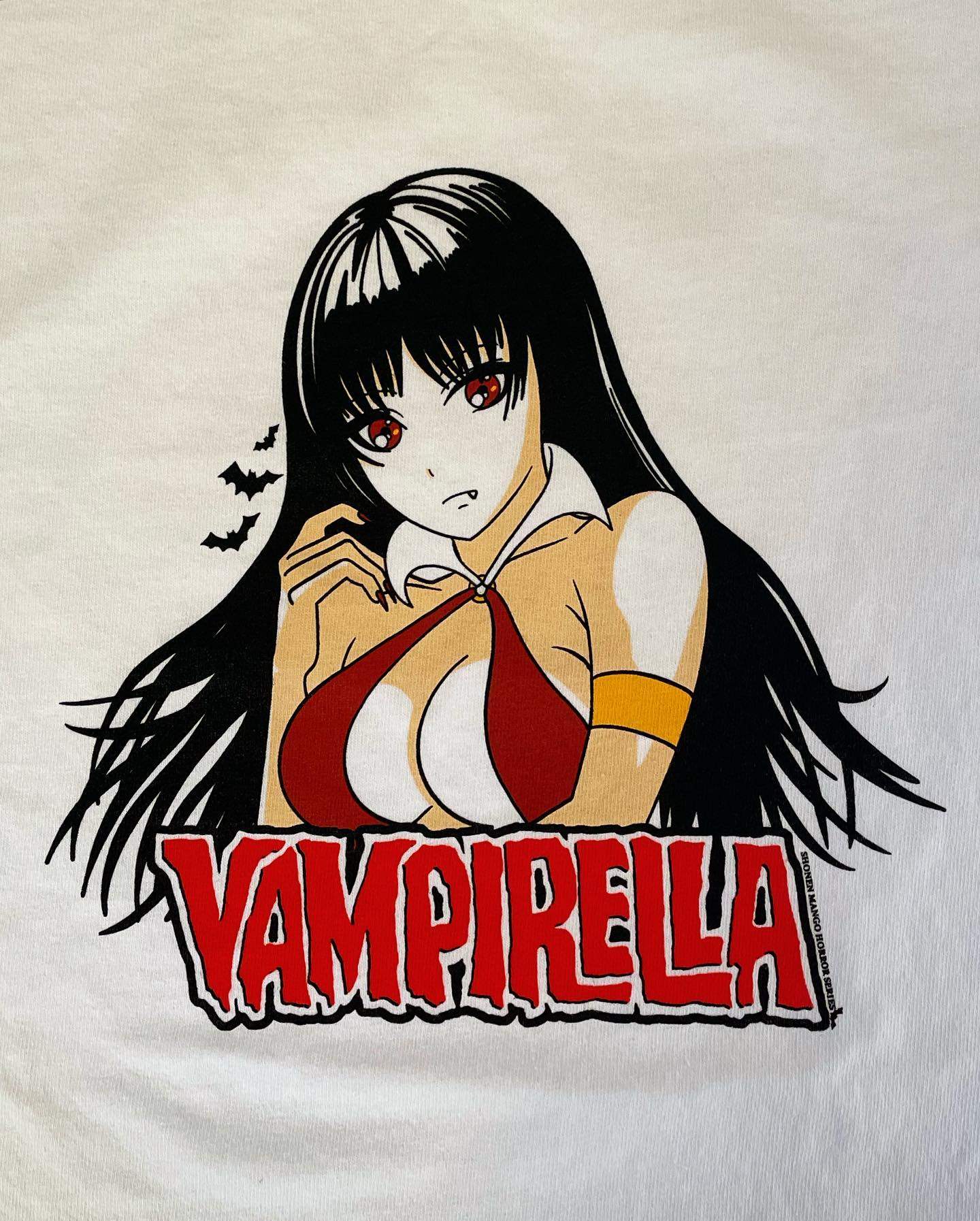 孤独星球动漫 vampirella shirt tee太空吸血鬼吸血姬复古短袖t恤