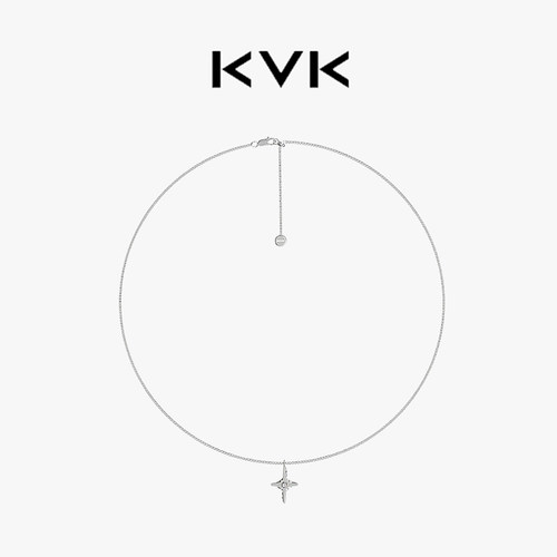 十字星系列锁骨链KVK项链