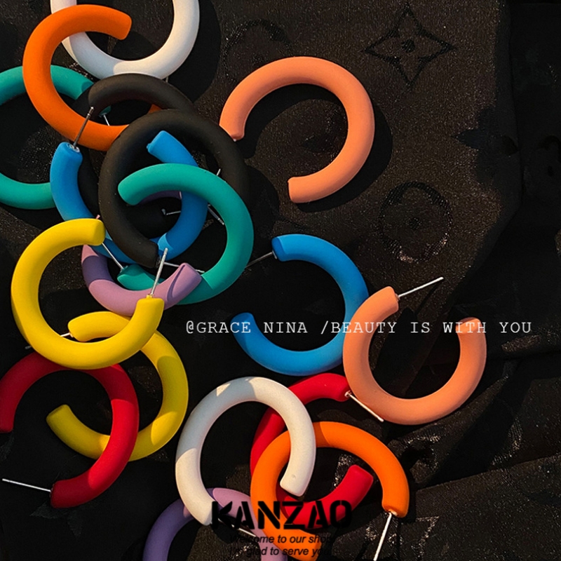 kanzao爱的魔力转圈圈女士耳环