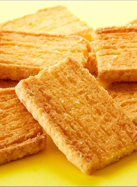 日本进口 不二家小麦黄油牛油千层酥 代餐饼干 190g38枚入
