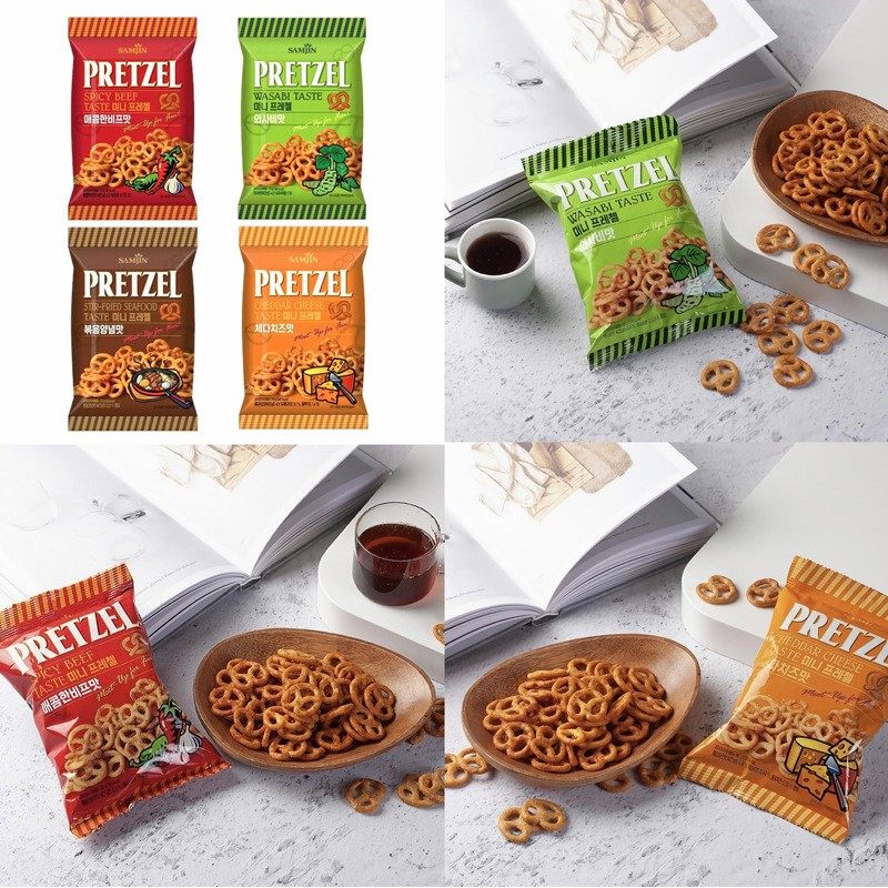 韩国进口迷你芝士年糕饼干