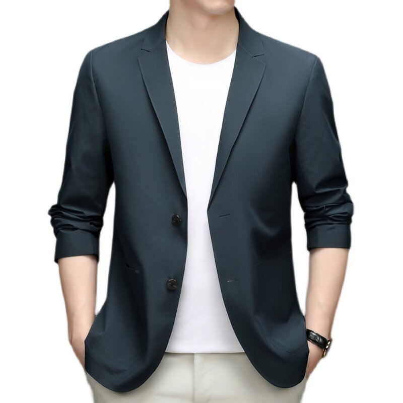 2023春款男士上衣中青年流行修身潮流西服P175,男装西服,电商D223-1