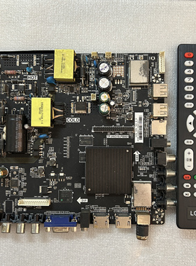 组装机L43F3800A/43GM18F主板TP.HV310.PB801电源板三个月网络版