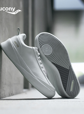 Saucony索康尼1898系列WHITE男女运动休闲百搭牛皮跑步鞋小白鞋