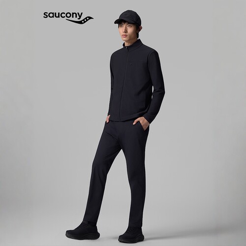 Saucony都市通勤经典针织外套
