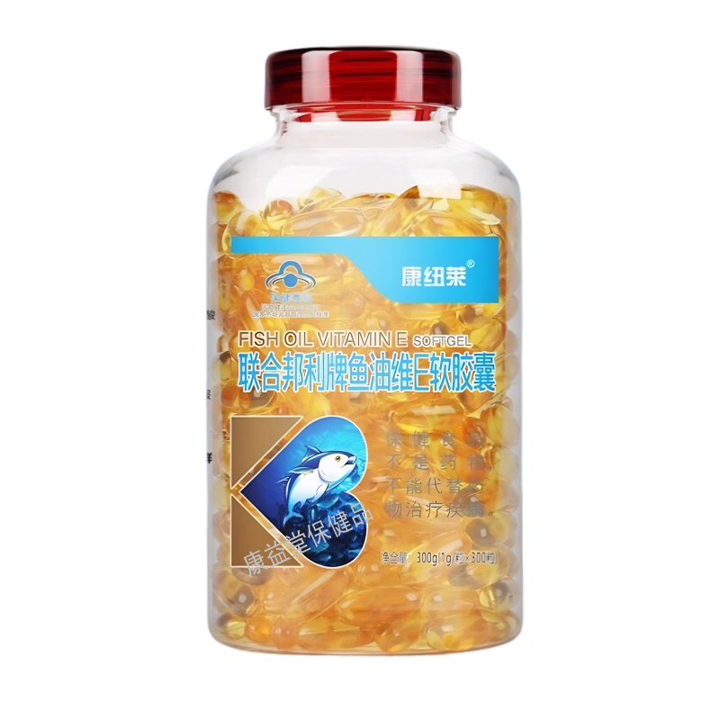 康纽莱联合邦利鱼油软胶囊300粒