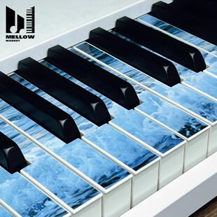 midi键盘贴纸合成器电钢琴电子琴编曲音乐制作混音录音不留胶说唱