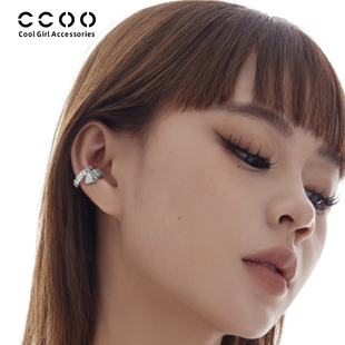 CCOO原创高端灵蛇无耳洞耳夹女轻奢高级感小众耳骨夹独特设计耳饰