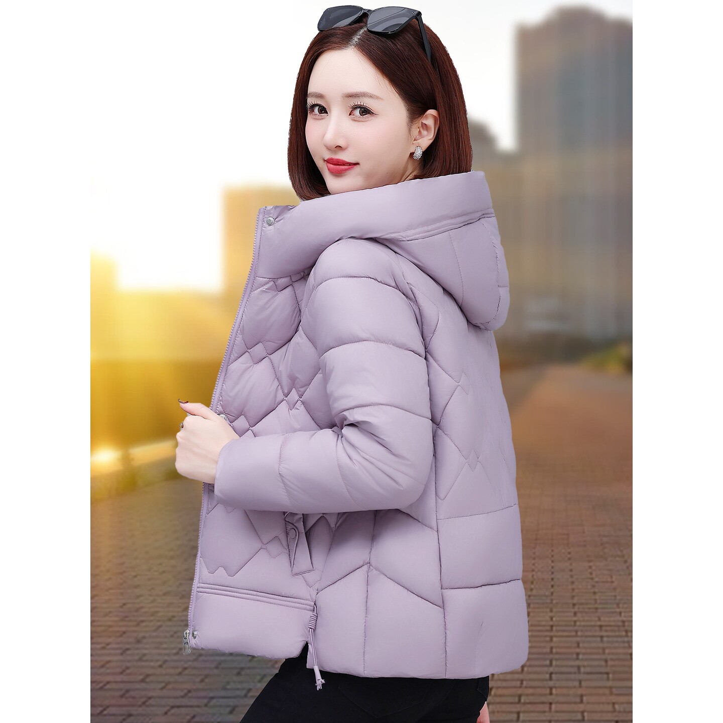 撤柜短款羽绒棉衣棉服女士年新款爆款小个子妈妈冬季棉袄加厚外套