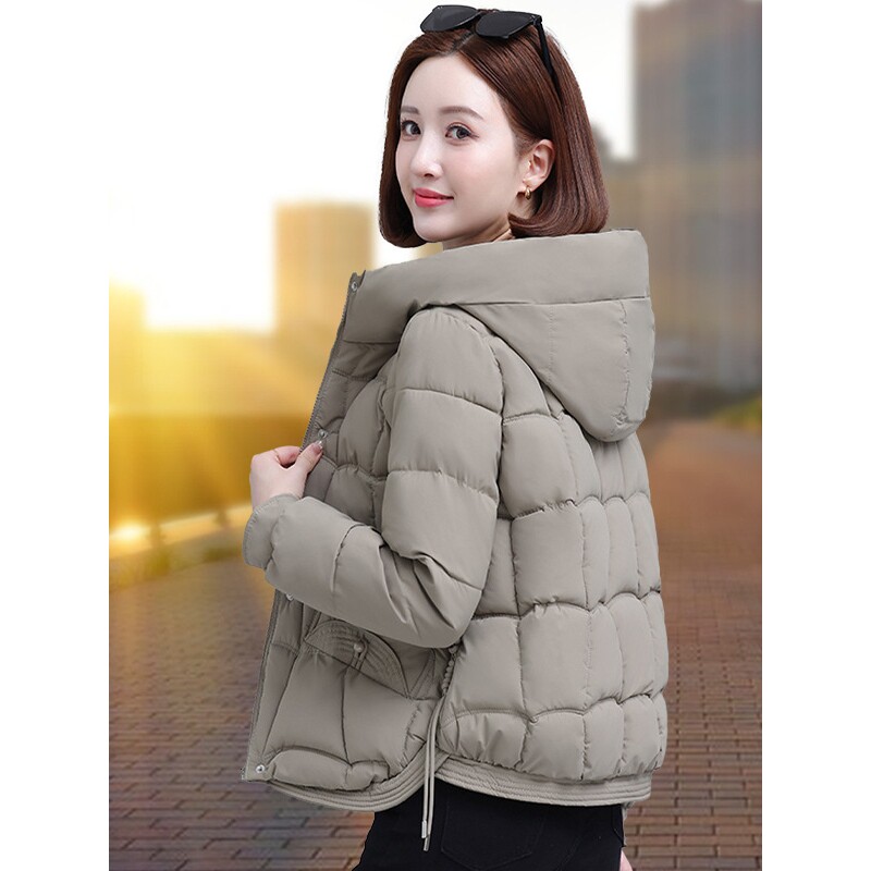 撤柜冬季短款羽绒棉衣棉服女士年新款爆款小个子妈妈加厚棉袄外套