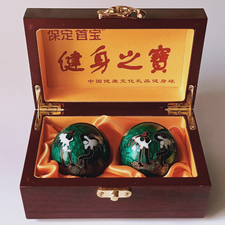 50MM空心铃音保定铁球健身球手球保健球中老年手转手握手转球礼品