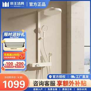 帝王洁具TC24035淋浴花洒家用沐浴花洒洗澡淋浴器套装