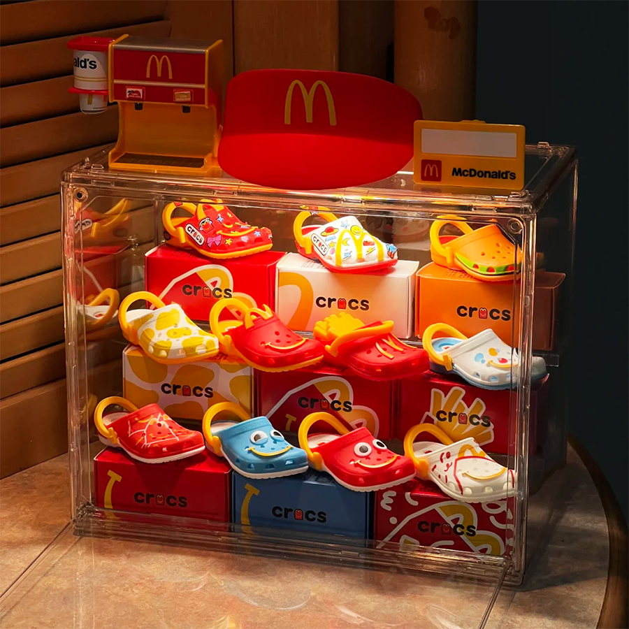 洞洞鞋鞋子收纳柜麦麦联名可爱宠物专属鞋盒防尘多层摆件透明鞋架,收纳整理,其他收纳盒,淘宝优惠券,粉丝福利购,淘宝优惠卷