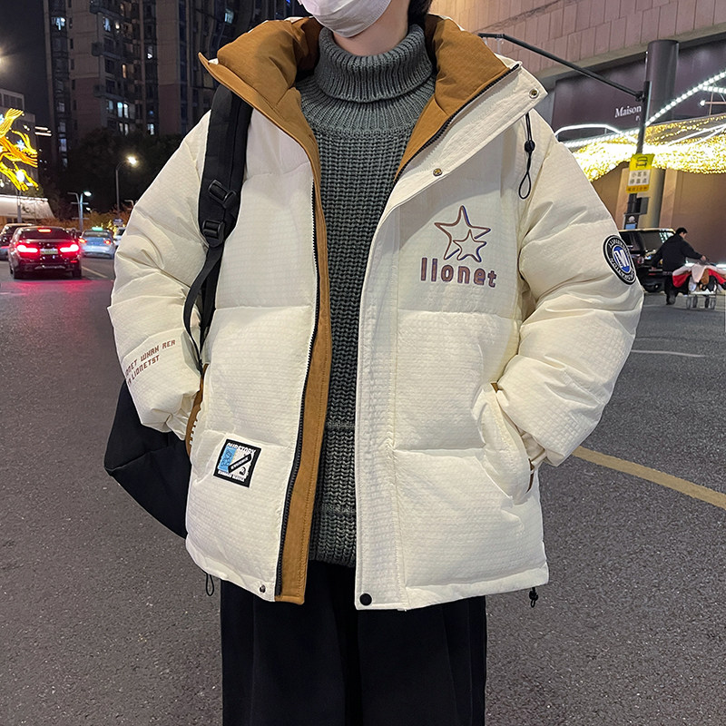 青少年冬季棉衣外套男孩初中高中学生羽绒棉服大童冬装加厚棉袄子,男装,棉衣,淘宝优惠券,粉丝福利购,淘宝优惠卷