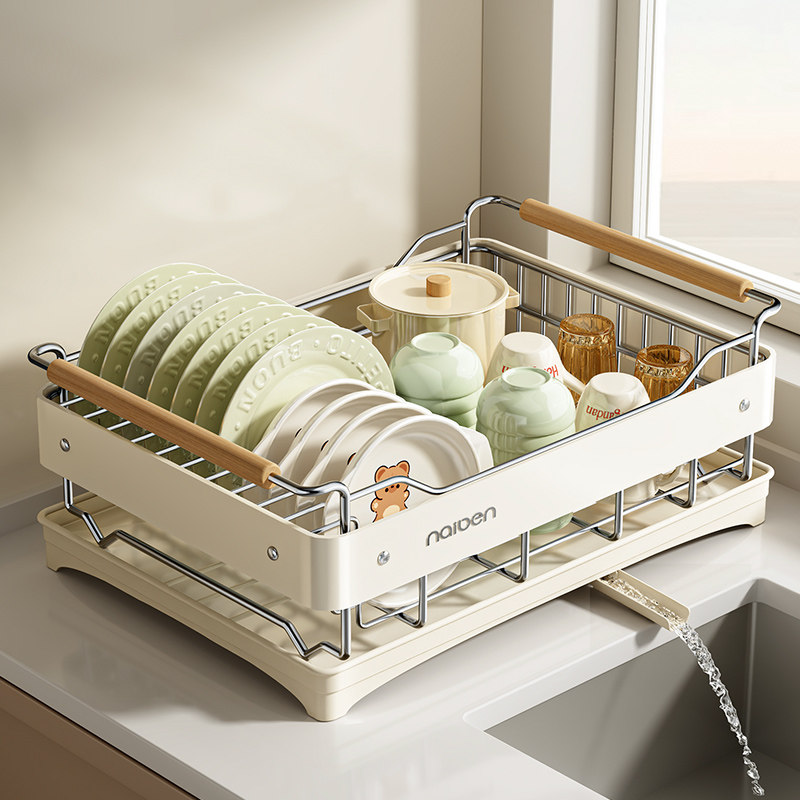 厨房碗碟碗盘收纳架置物架收纳盒家用台面多功能沥水架放碗架碗筷,厨房/烹饪用具,碗架,淘宝优惠券,粉丝福利购,淘宝优惠卷