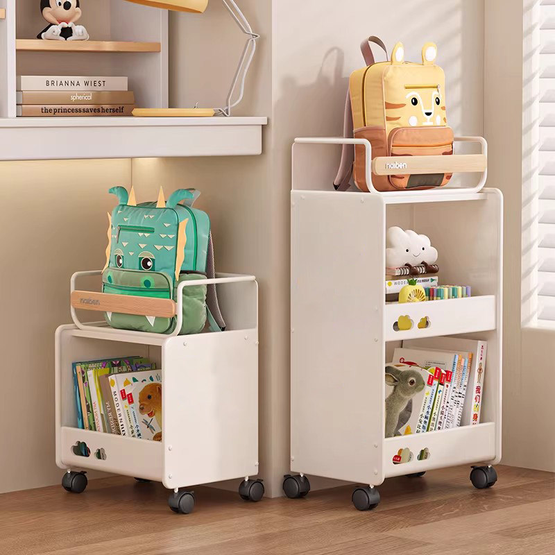 书包置物架移动小推车桌下书包零食书本厨房儿童学习家用收纳架柜,收纳整理,整理架/置物架/收纳架,淘宝优惠券,粉丝福利购,淘宝优惠卷