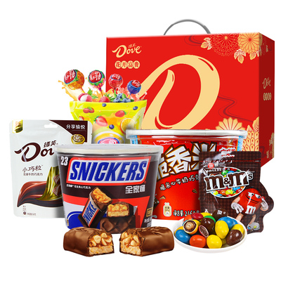 德芙丝滑巧克力花开富贵超大装