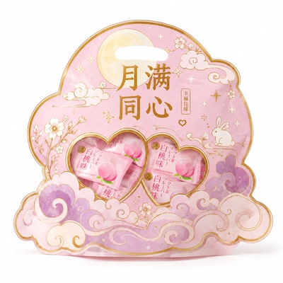 徐福记白桃味棉花糖喜糖结婚伴手礼婚庆喜宴喜事独立包装官方正品