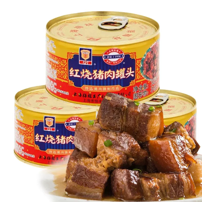 上海梅林红烧瘦肉猪肉340g速食
