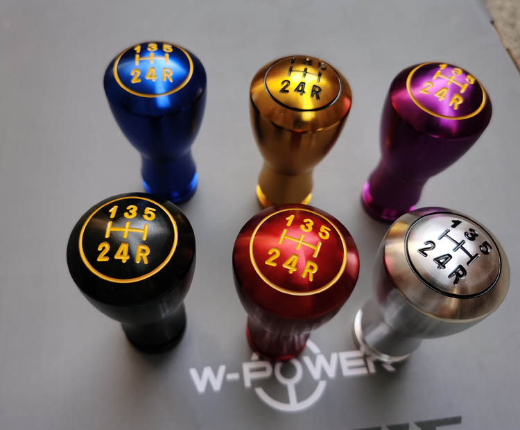 汽车档把头改装金属手动挡排挡头通用排档杆个性挂挡杆头带5档位