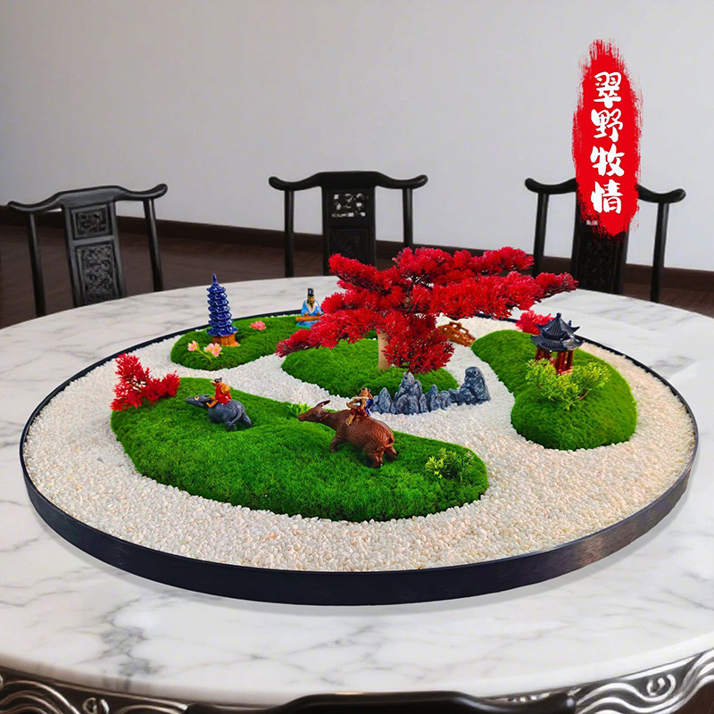 仿真花中间桌盘花摆台装饰花手工
