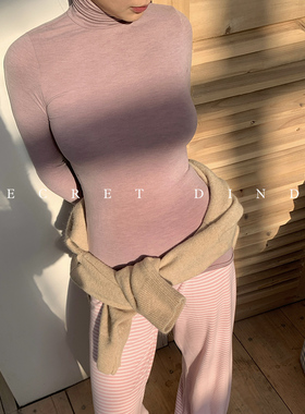 SECRET DINDI 口碑款 自发热北欧暖绒 冬季复古打底连衣裙/上衣