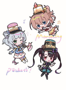 音击ongeki同人东云纺千夏美亚亚克力挂件周边【青空组/现货】