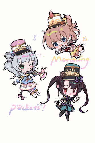 音击ongeki美亚纺千夏亚克力挂件