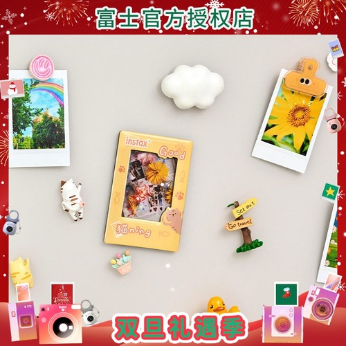 fujifilm/富士一次成像拍立得正品 mini款冰箱贴 有猫腻&古德猫宁