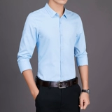 Рубашка, летний тонкий модный комфортный пиджак классического кроя, изысканный стиль