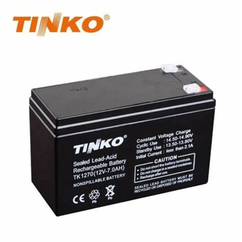 TINKO蓄电池 TK1270 12V-7.0AH 免维护可充电电池