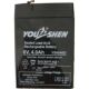 YOU 玩具车6V4.5AH童车通用电瓶SN46 YS6040D SHEN蓄电池 6V4.0AH