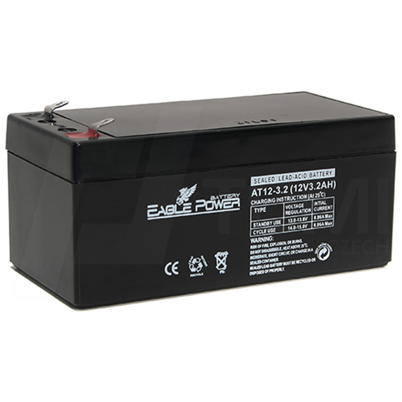 EAGLE POWER蓄电池 AT12-3.2 12V3.2AH 免维护可充电电池