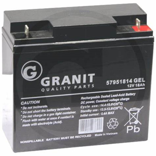 GRANIT蓄电池 57951814 GEL 12V18AH 免维护铅酸电池