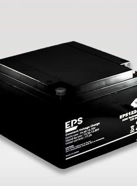 EPS 蓄电池 EPS12240 12V 24AH 免维护铅酸电池