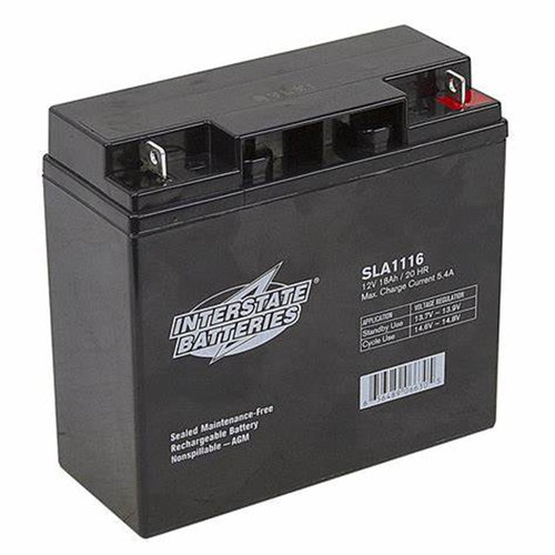 INTERSTATE BATTERIES蓄电池 SLA1116 12V18AH/20HR 免维护电池