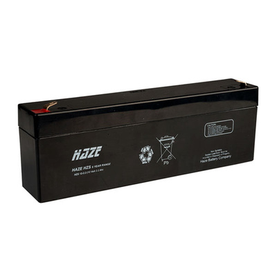 HAZE蓄电池 HZS12-2.2 12Volt 2.2AH 免维护可充电电池
