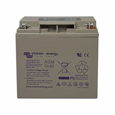 victron energy蓄电池 AGM12-22 12V-22AH 免维护铅酸电池
