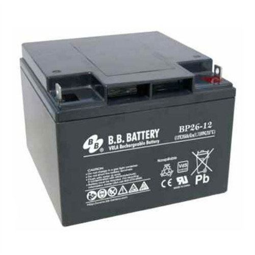 B.B.BATTERY 蓄电池 BP26-12 12V 26AH/cell/1.75vpc 15min 电池
