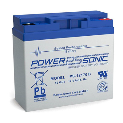 POWERSONIC蓄电池 PS-12170B 12 Volt 17Amp.hr 免维护铅酸电池