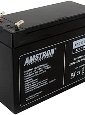 AMSTRON蓄电池 AP1270 F2 12V7.0AH 免维护可充电电池