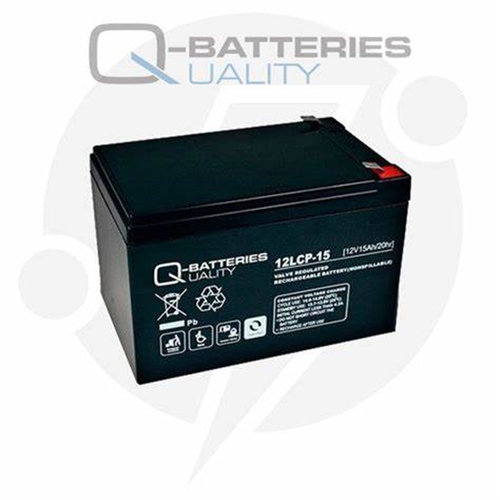 Q-BATTERY UALITY蓄电池 12LCP-15 12V15AH/20HR 免维护铅酸电池