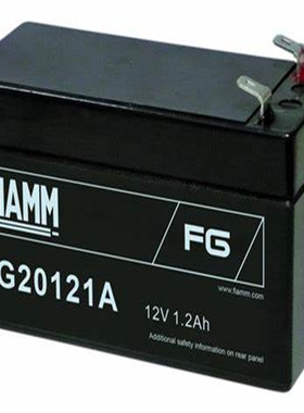 非凡 FIAMM蓄电池 FG20121A 12V1.2AH免维护可充电铅酸电池