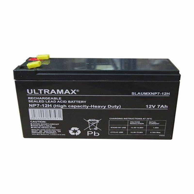 ULTRAMAX蓄电池 SLAUMXNP7-12H 12V7AH 免维护可充电电池