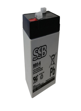 SSB 蓄电池 SB5-6 6V5AH 免维护可充电铅酸 电池